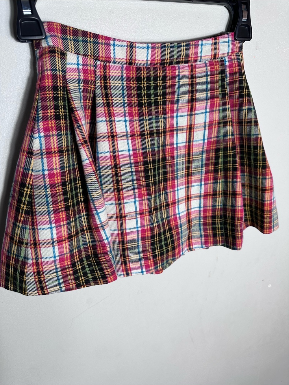 Zara Multi Plaid Pleated Skirt - Kids